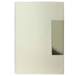 PU Leather Card Holder White